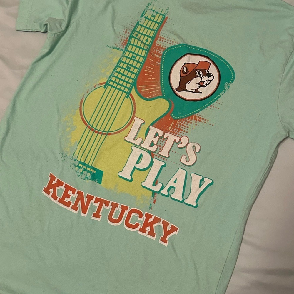 Buc-ee's Graphic T-Shirt in Mint Green